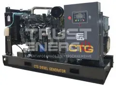 Дизельный генератор CTG 550D с АВР Открытая на раме Doosan DP158 LD trustenergo.ru