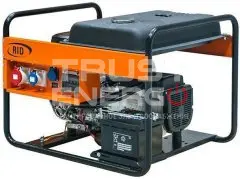 Бензиновый генератор RID RH 10001 E Открытая на раме Honda GX630 trustenergo.ru
