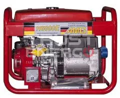 Бензиновый генератор AMG H 6000E с АВР Открытая на раме Honda GX390 trustenergo.ru