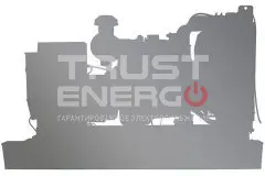 Газовый генератор Energo HGE-195 T5 NG с АВР Открытая на раме  TG170G5VTW86 trustenergo.ru